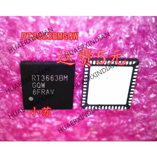 New Original RT3663BMGQW RT3663BM GQW QFN Have stock