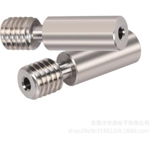 MOLA H2 TC4 1.75m Heatbreak Stainless Steel Titanium Alloy Throat For H2 Extruder VS Titan MK8 Hotend Ender3 V2 3D Printer
