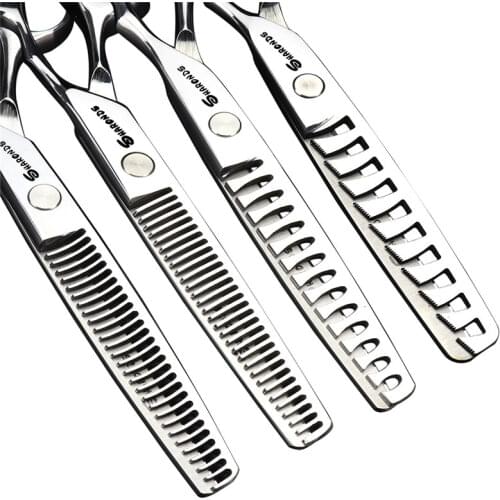 Professional Hairdressing Scissors 5.5/6 inch hair scissors set Barber Shop hairdressing precision scissors haircuts Free logo