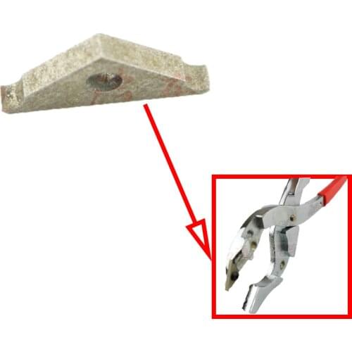 JMCKJ Steel Mouth Triangular Pieces For Car Door Cover Disassembling Pliers Locksmith Tools Stainless Steel Disassembling Clamp