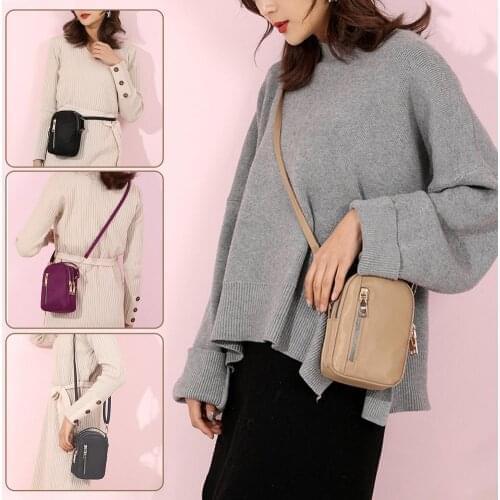 Phone Wallets Mobile Phone Bag Pouch Women Phone Purse Shoulder Strap Messenger Bags Mini Shoulder Bag Crossbody Bags
