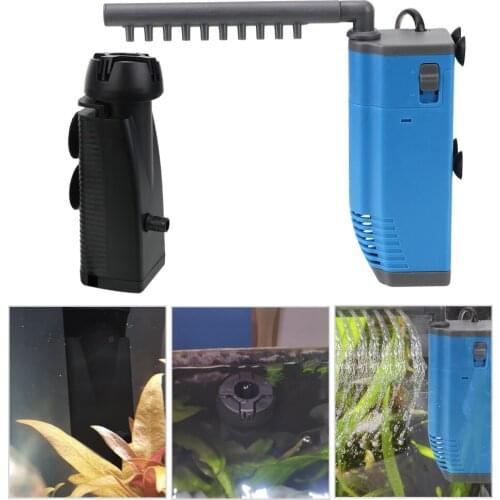 Fish Tank Water Protein Skimmer Filter Pump For Fish Tank Pond Oxygen Increasing 1 Set Aquarium Surface Oil Film Remover