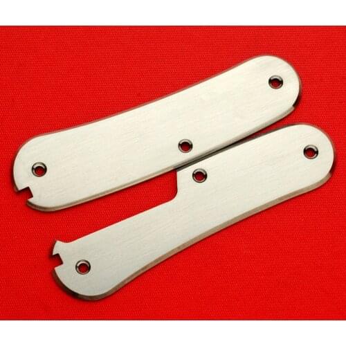 Rivets Install DIY Titanium Alloy Scales for 85mm Victorinox Delemont Swiss Army Knife (Rivets not Included)