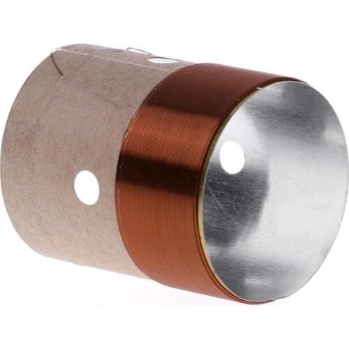 25.5mm 8 Ohm Core Round Brass Wire Woofer Voice Coil Aluminum For Speaker Repair