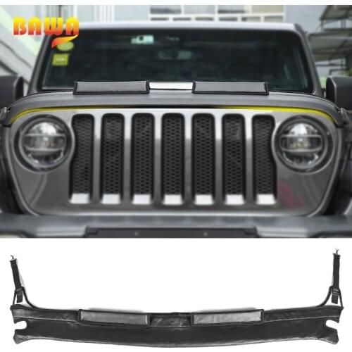 BAWA Car Covers for Jeep Wrangler JL 2018 Engine Cover Front Hood Protector Accessories for Jeep Wrangler jl