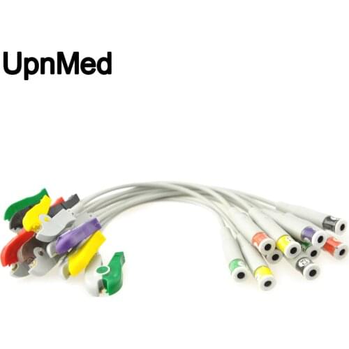 Banana 4.0mm to Clip end,with wire,20 cm,IEC