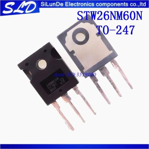 Free Shipping 20pcs/lot STW26NM60N STW26NM60 26NM60N W26NM60 TO247 New and original IN STOCK