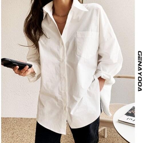 Genayooa White Blouses