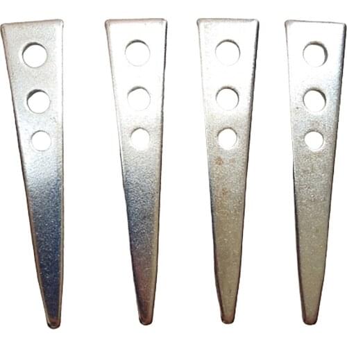 Set of 4 Heavy-duty Hammer in Vine Eyes Wire Rose Planter Training Garden Wire