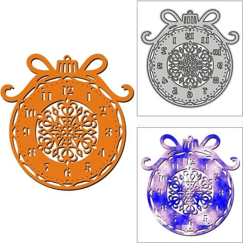New 2021 Special Ornament Ball Mold Metal Cutting Dies for DIY Scrapbooking and Card Making Decorative Embossing Craft No Stamps