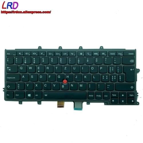 New Swiss Standard Thinkpad X260 X250 X240 X240S X230S Backlit Keyboard 01AV567 01AV527