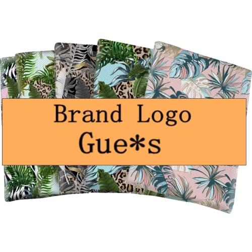 Custom Design Polyester Cotton Fabric Printed Logo Pattern Twill Fabrics Sheet DIY Materials 50*145cm