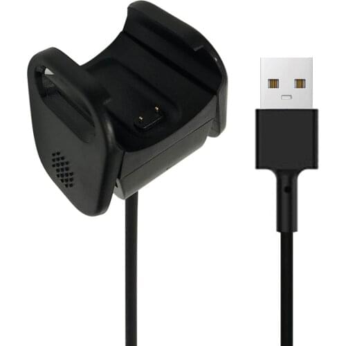 Portable Usb Charging Smart Wristband Watch Chargers For Fitbit Charge 3 Replacement Usb Chargers Charging Dock Cables 100cm