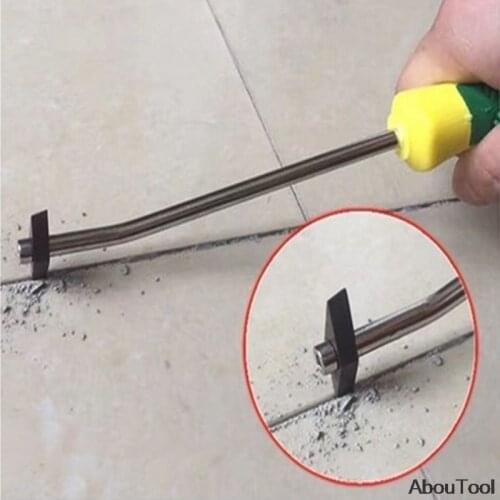 Professional Ceramic tile grout remover Tungsten Steel Tile Gap cleaner Drill Bit for Floor Wall seam Cement Cleaning hand Tools
