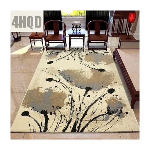 Modern simple living room coffee table sofa carpet new Chinese classical bedroom study ink painting art