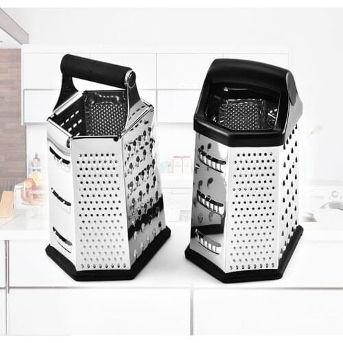 Stainless Steel Grater Six-sided Planing Machine Multifunction Potato Slicer Vegetable Chopper Kitchen Gadget