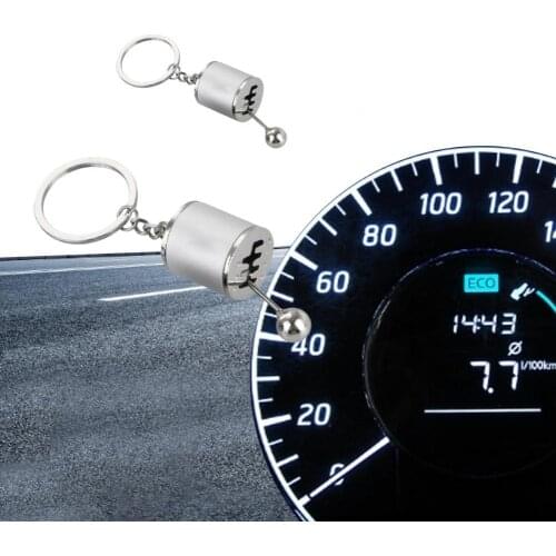 Corrosion Resistant 5 Colors 6 Speed Car-styling Keyring Decor for Home