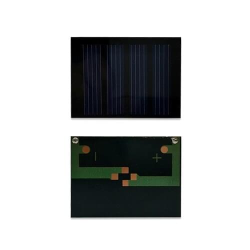 1Pcs Free Shipping Sample 2V 80mA 54x41mm PET Laminated Polycrystalline Silicon Solar Cell, Solar Panel