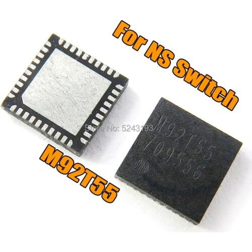 1PCS motherboard charging management game Bluetooth-compatible socket control IC FOR NS Switch M92T55 chip