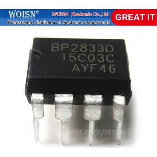 10PCS BP2833D BP2833 DIP DIP8 new original In Stock