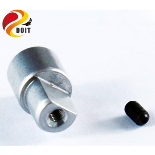 4pcs/pack Metal Coupling 4mm 5mmm 6mm for Driving Wheel of Tank Chassis Tracked Vehicle Motor Connector DIY RC Toy DOIT