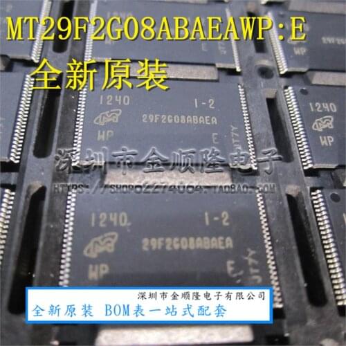 5pieces MT29F2G08ABAEAWP:E TSOP48 256MB flash