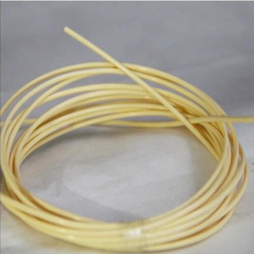 70Meters(500g) Diameter:2.5mm Round Light Yellow Synthetic Rattan Weaving Material Plastic Knit Repair Chair Table PE Rattan