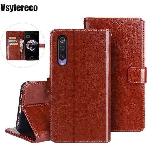 XiaoMi Mi 9 Case Leather Wallet Cases for Xiaomi Mi 9 SE Phone Case Flip Magnetic Coque Cases On Ksiomi Xiomi Mi 9 Cover Mi9 Se