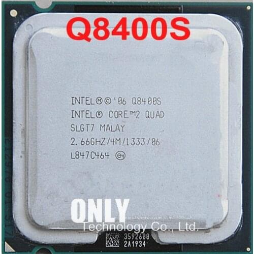 Intel Core2 Quad Processor Q8400S (4M Cache, 2.66GHz, ) 65W LGA775 Desktop CPU 100% working properly Desktop Processor