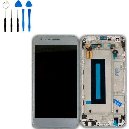 FOR Lg X CAM LCD SILVER LCD Display Touch Screen Replacement No Dead Pixel AAA + + + Quality
