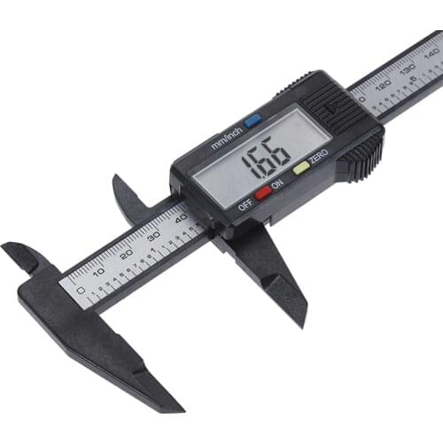 0-150mm LCD Electronic Digital Vernier Caliper 6 Inch Fiber Micrometer Guage Measuring Tool Accurate Digital Ruler