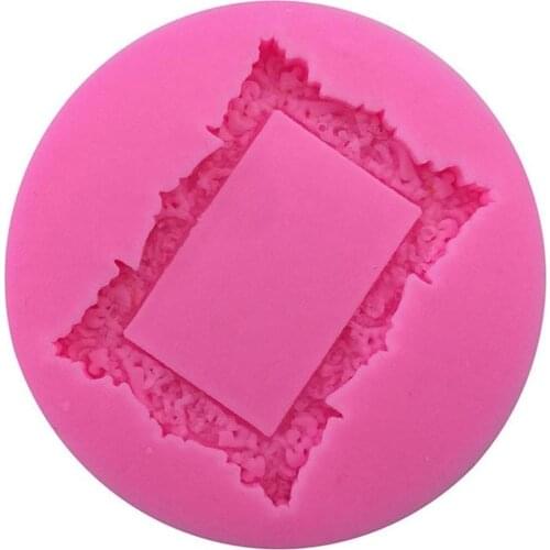 Cake Baking Mold Mould Vintage Rectangle Shape Silicone Homemade for Kitchen Bakeware for Kitchen Dining Bar Baking Accessories