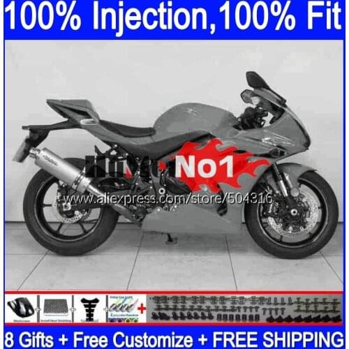 Injection OEM For SUZUKI GSXR1000 L7 L8 GSXR 1000 2017 2018 2019 116MC.50 GSXR-1000 K17 GSX-R1000 17 18 19 Fairing Glossy grey