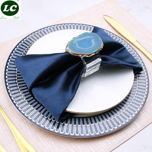 China plates Blue Mediterranean Set Cutlery set modern Plate Steak Buckle Christmas Dishes Dishes and Plates set
