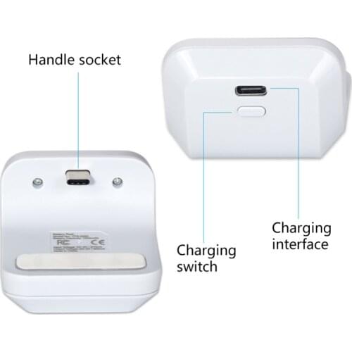 Controller Rechargeable Battery Pack for PS5 Wireless Controller - Portable 1500mAh Backup Fast Charger Power Bank Y9RF