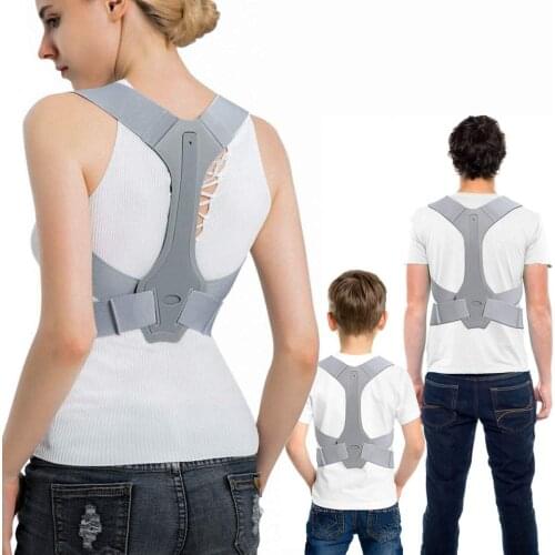 Posture Corrector for Men and Women Adjustable Upper Posture Brace for Support Providing Shoulder-Neck-Back Relief Pain Bandage