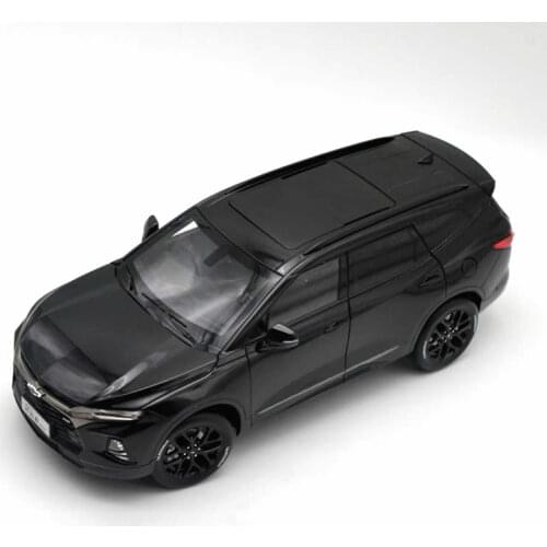 Diecast 1:18 Chevrolet Trailblazer RS Off-road Vehicle SUV Alloy Car Model Adult Colletion Souvenir Ornaments Display Gifts