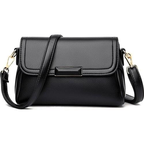New Fashion Ladies Crossbody Bag Casual Messenger Bag High Quality PU Shoulder Bag Womens Crossbody Shoulder Bag Purse