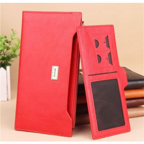 New Fashion Womens Wallet Zipper Long Design Coin Purse Female Colorful Purses Card Holder Leather Bag Lady Clutch Wallet,QB-17