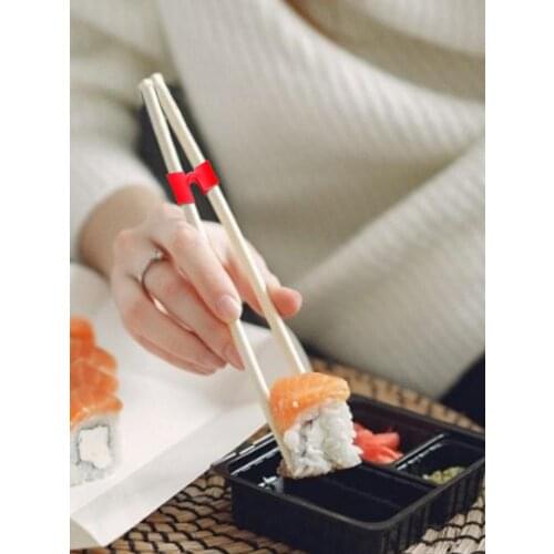 20 PCS Reusable Chopsticks Helpers Training Chopsticks Connectors Lazy Assistant Chopstick Holder Kitchen Accessory