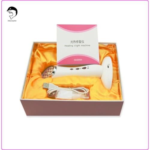Skin Removal Rechargeable Rejuvenation Led Aging Heating Whitening Photon Acne Light Anti Therapy Skin PDT Warming Machine