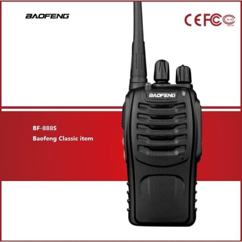 Baofeng BF-888S Walkie Talkie Walkie Portable Radio BF888s CB radio ham radio BF 888S Comunicador Transmitter Transceiver