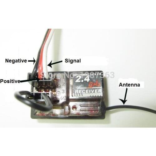 Receiver only for 2.4Ghz mini remote controller free shipping by post