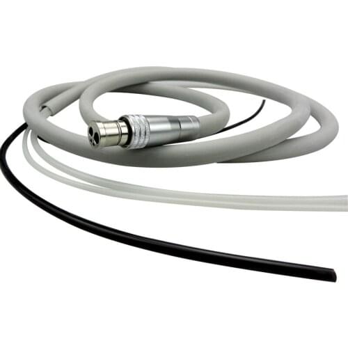 1Pc Dental Silicone Tube Hose Tubing 2/4/6Hole Fit Fiber Optic LED High Speed Handpiece High Quality Dentist Lab Equipment