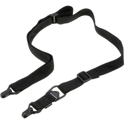 MS3 Tactical 1 or 2 Point Multi-mission Gun Sling Rifle Sling Quick Detach QD Adjustable Strap Nylon Rope for Hunting