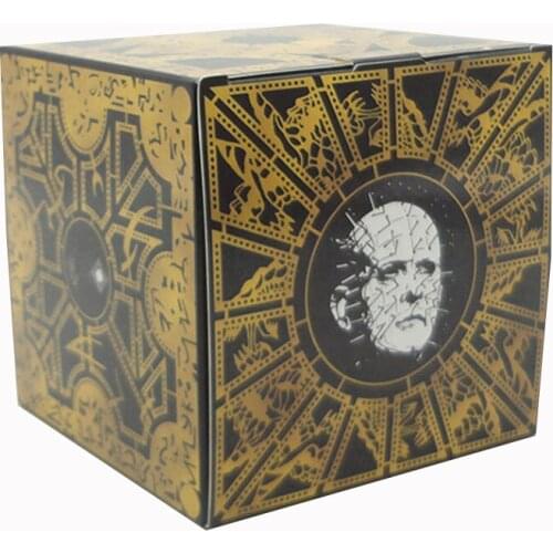 Vogue Pinhead Prop Puzzle Box Cube Terror Hellraiser Serie Lament Configuration Ornaments Miniature Models Gift Collect