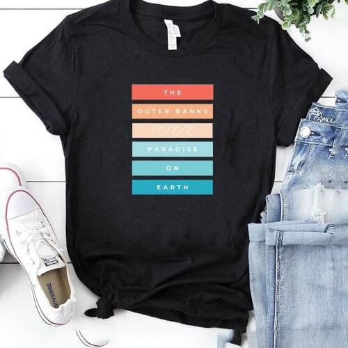 Womens Outer Banks Pogue Life Graphic T-shirt Womens Mens Harajuku T-shirt Unisex Pogue Life TV Drama Print Top T-shirt Tops