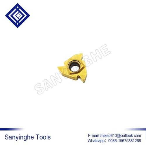 Free shipping high quality sanyinghe 10pcs/lots 22ER N55 R30 / 22ER N55 M30 cnc carbide turning inserts threading inserts