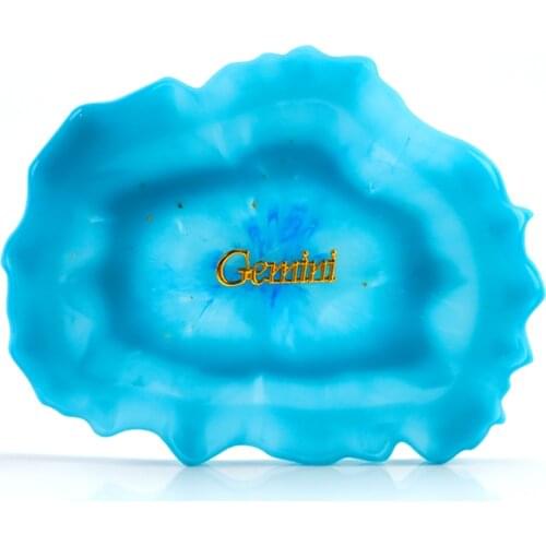 4pcs DIY Coaster Molds Set Decorative Crafts Baking Tray Base Round Epoxy Resin Mold Silicone Jewelry Making