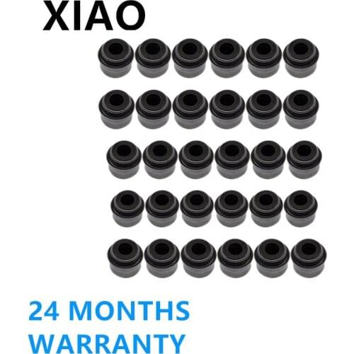 30PCS Engine Oil Seal Set For Audi A4 A6 S4 Allroad VW Passat Polo Skoda Seat 2.8L Valve Stem Seal 06B109675B 036109675A 70-3130
